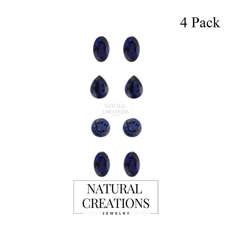iolite earrings 