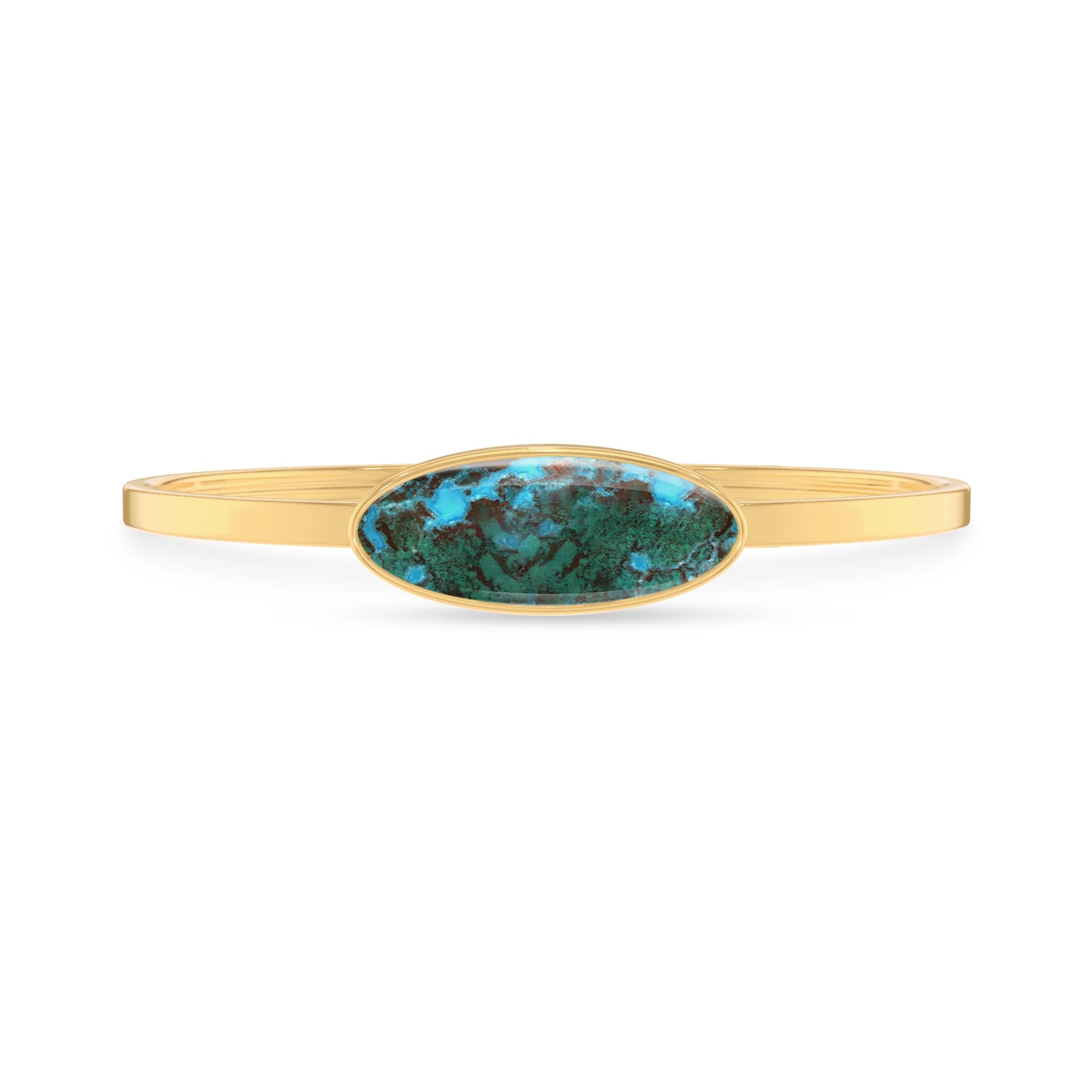 chrysocolla rough bracelet