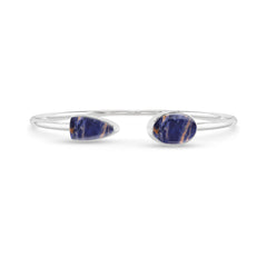 sodalite cab bracelet