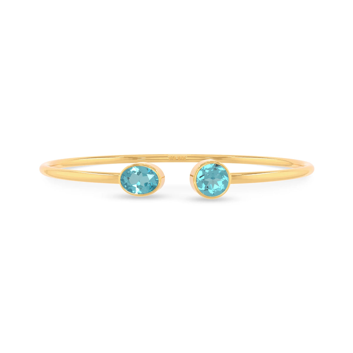 paraiba apatite cut bracelet