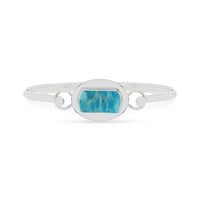 turquoise rough bracelet