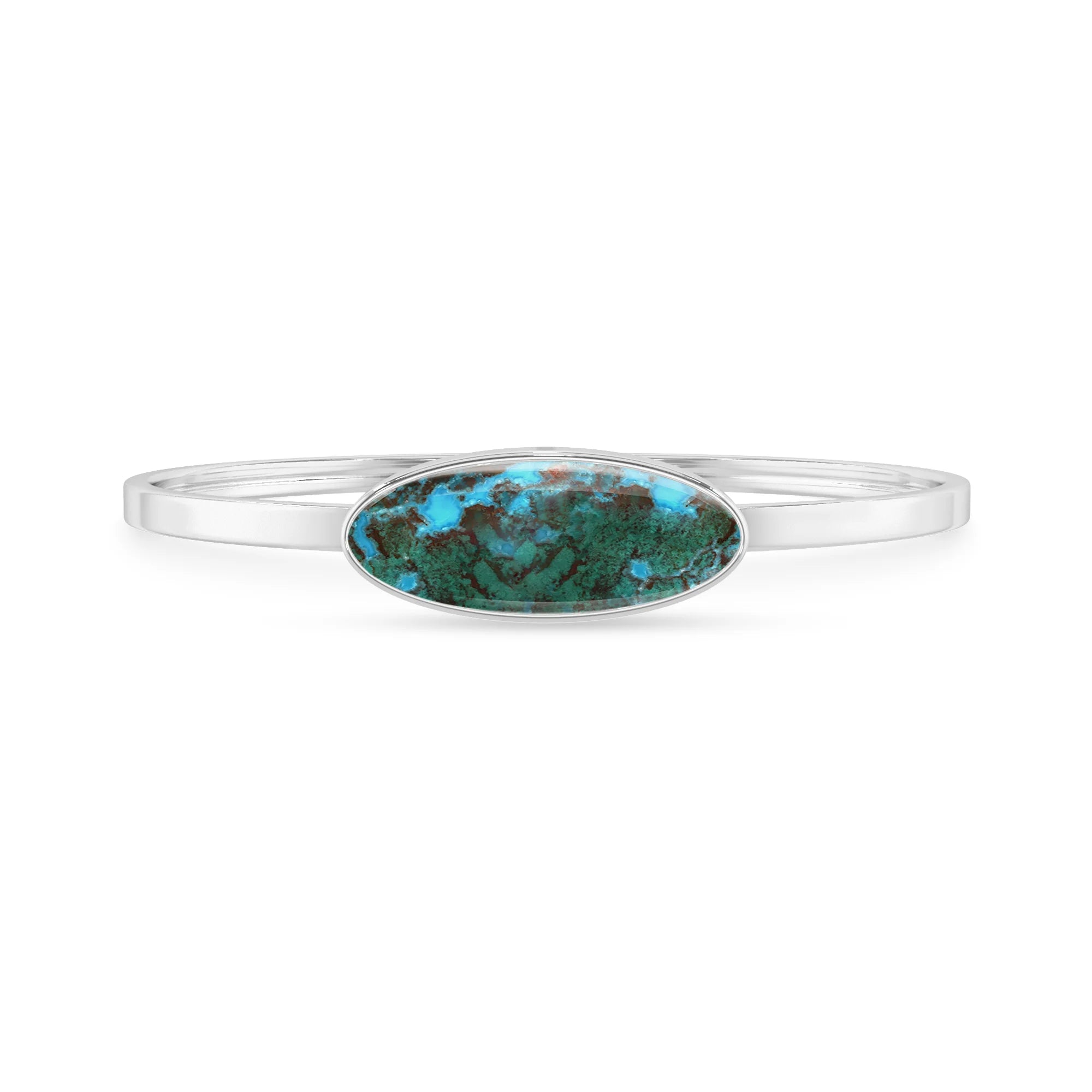 chrysocolla rough bracelet