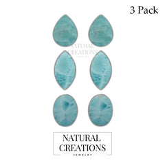 larimar cab earrings