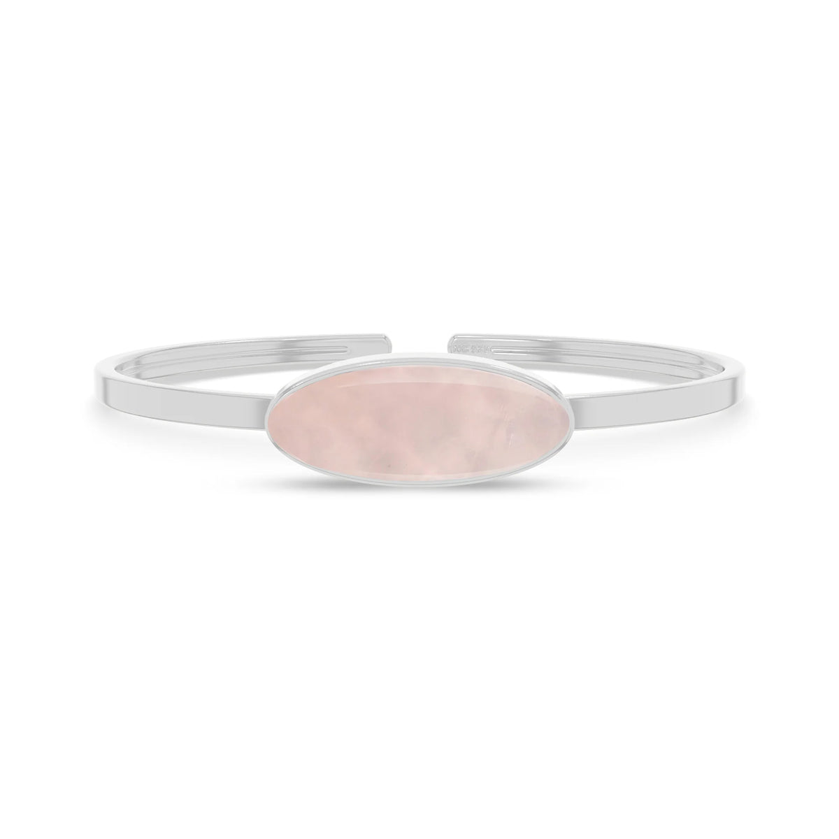 rose quartz rough bracelet