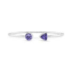 tanzanite cut bracelet