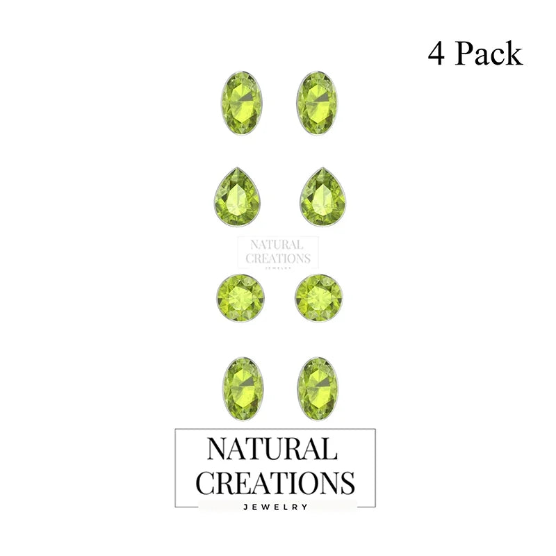 peridot earrings 