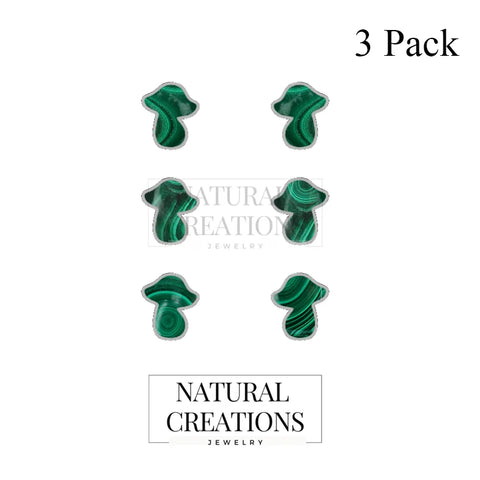 malachite earrings 