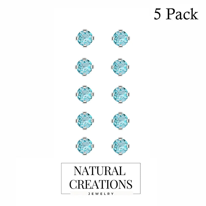 aquamarine earrings 