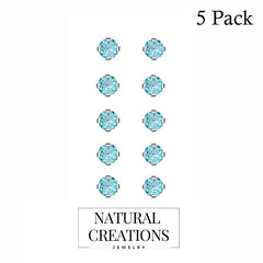 aquamarine earrings 