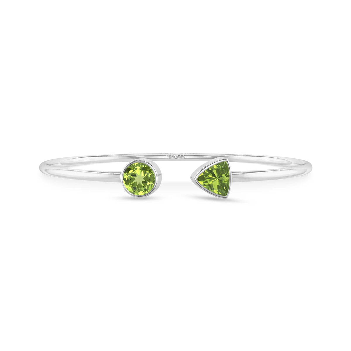 peridot cut bracelet
