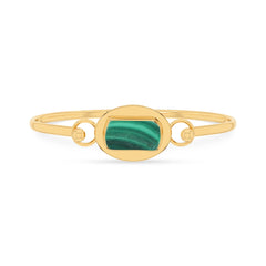 malachite rough bracelet