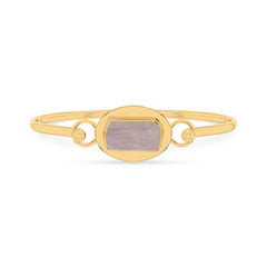 morganite rough bracelet
