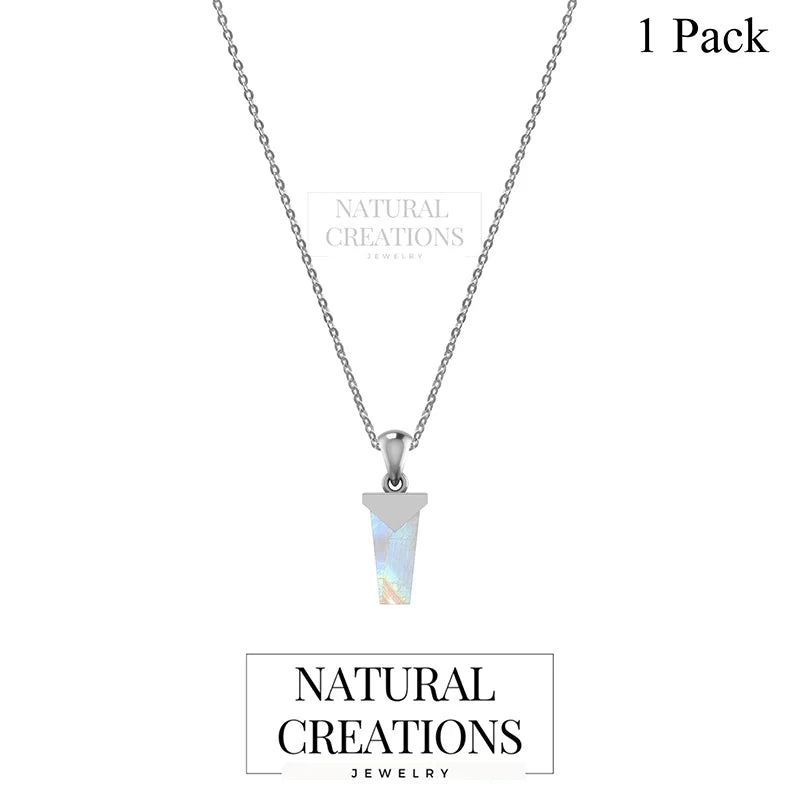 rainbow moonstone pendant