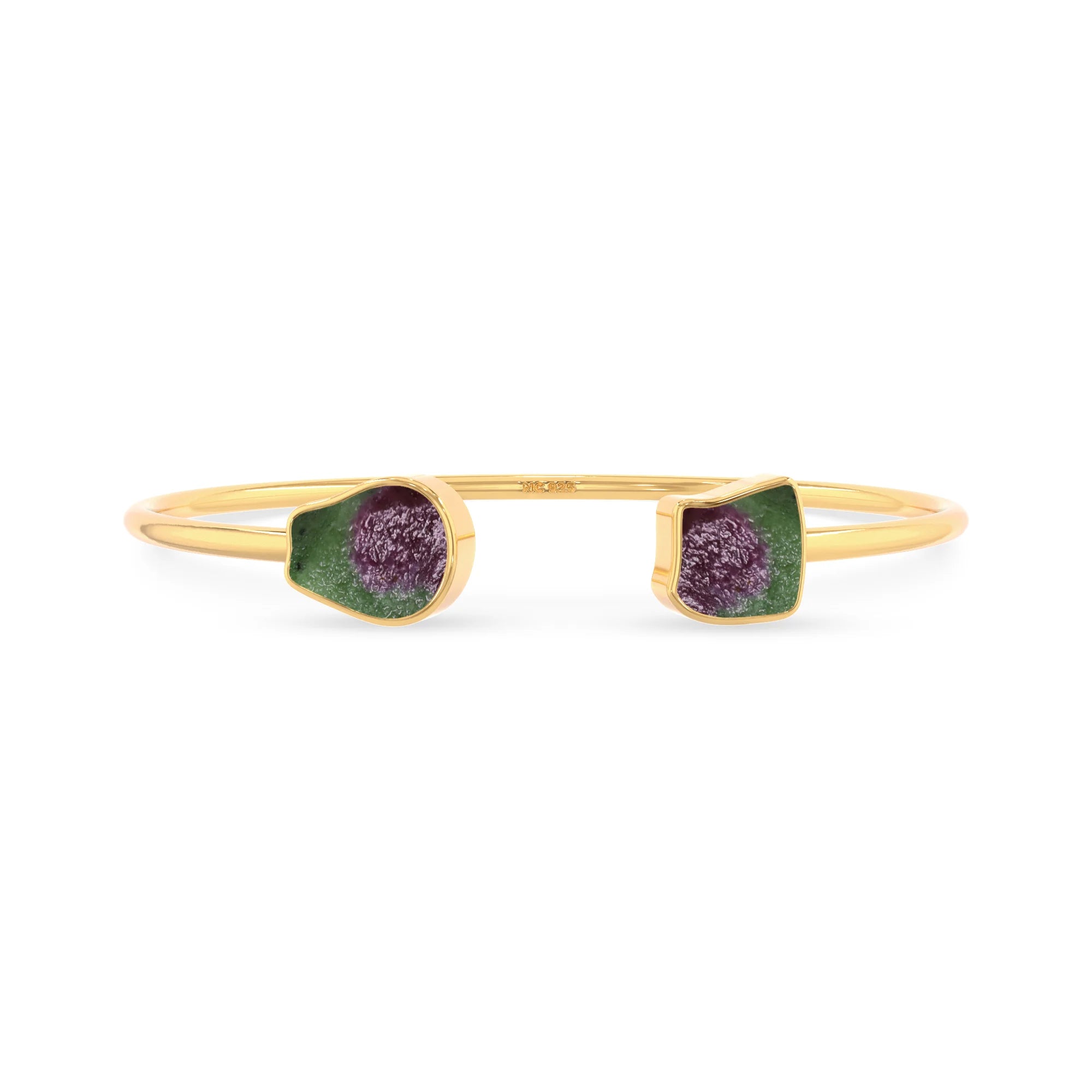 ruby zoisite twister bracelet
