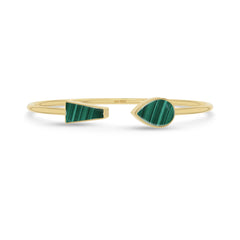 malachite cab bracelet