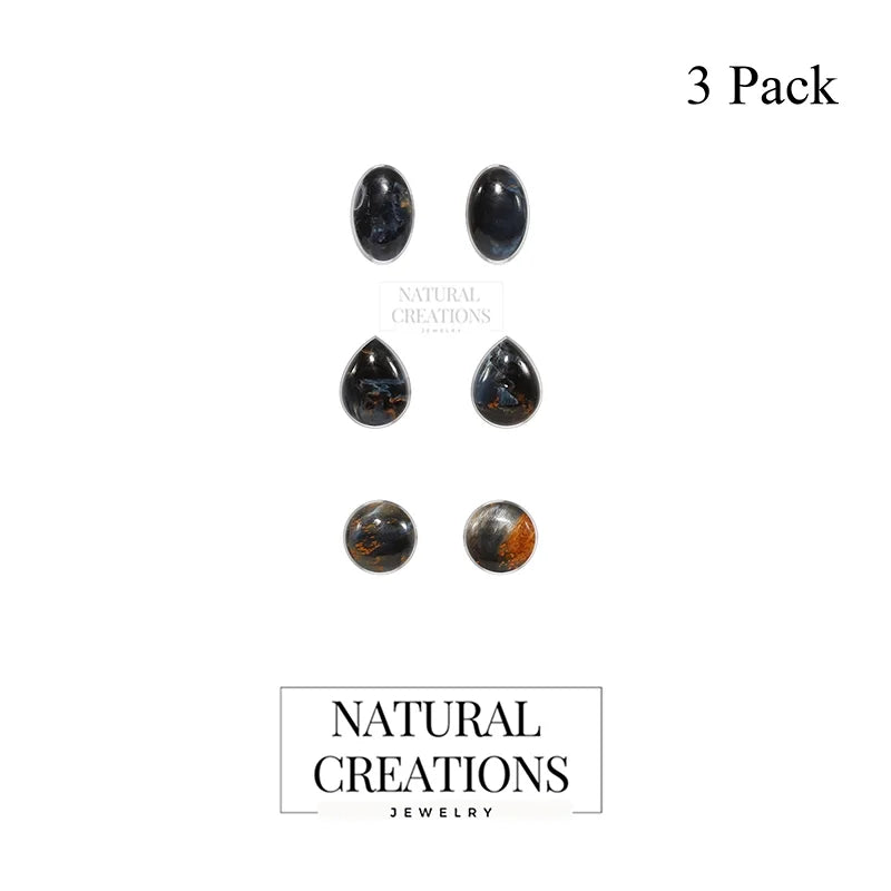 pietersite earrings 