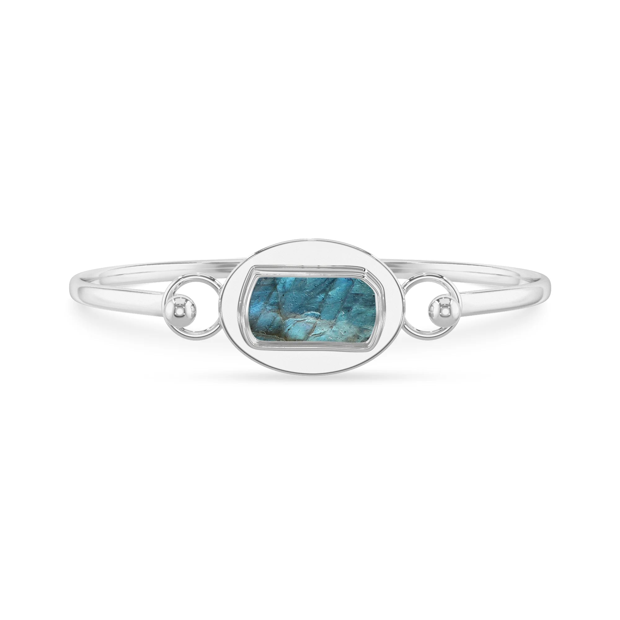 labradorite rough bracelet