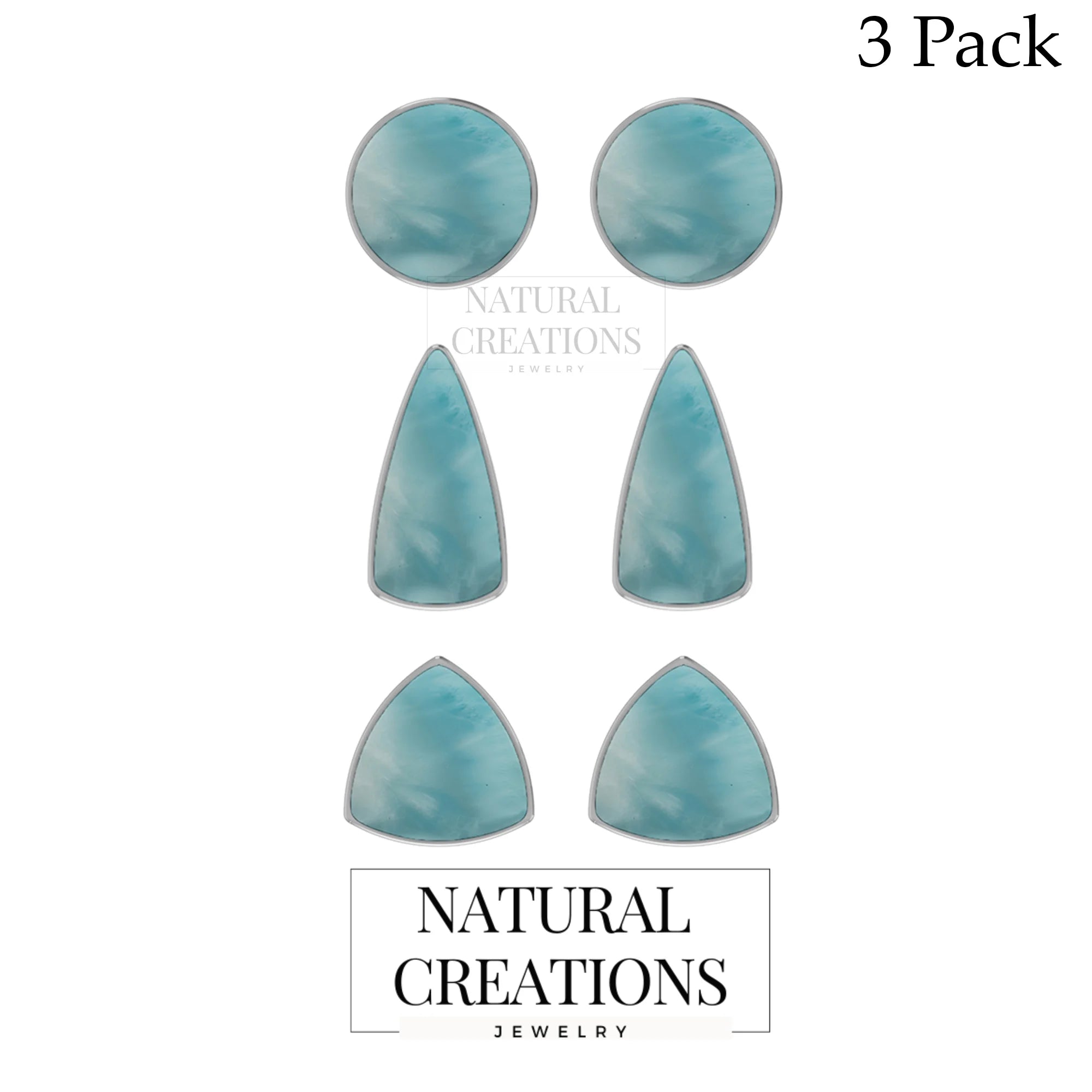 larimar cab earrings