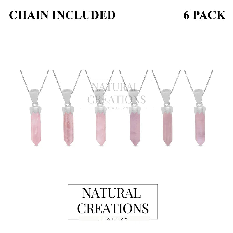 rose quartz pendant