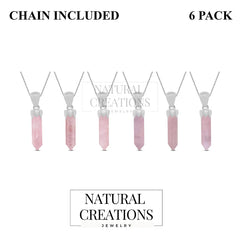 rose quartz pendant