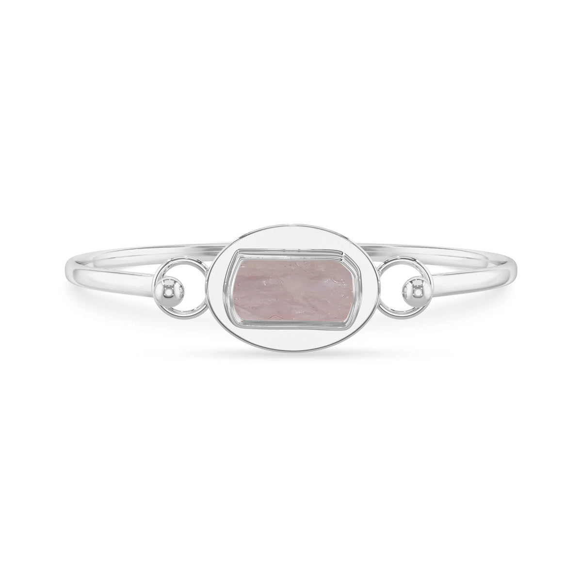 morganite rough bracelet