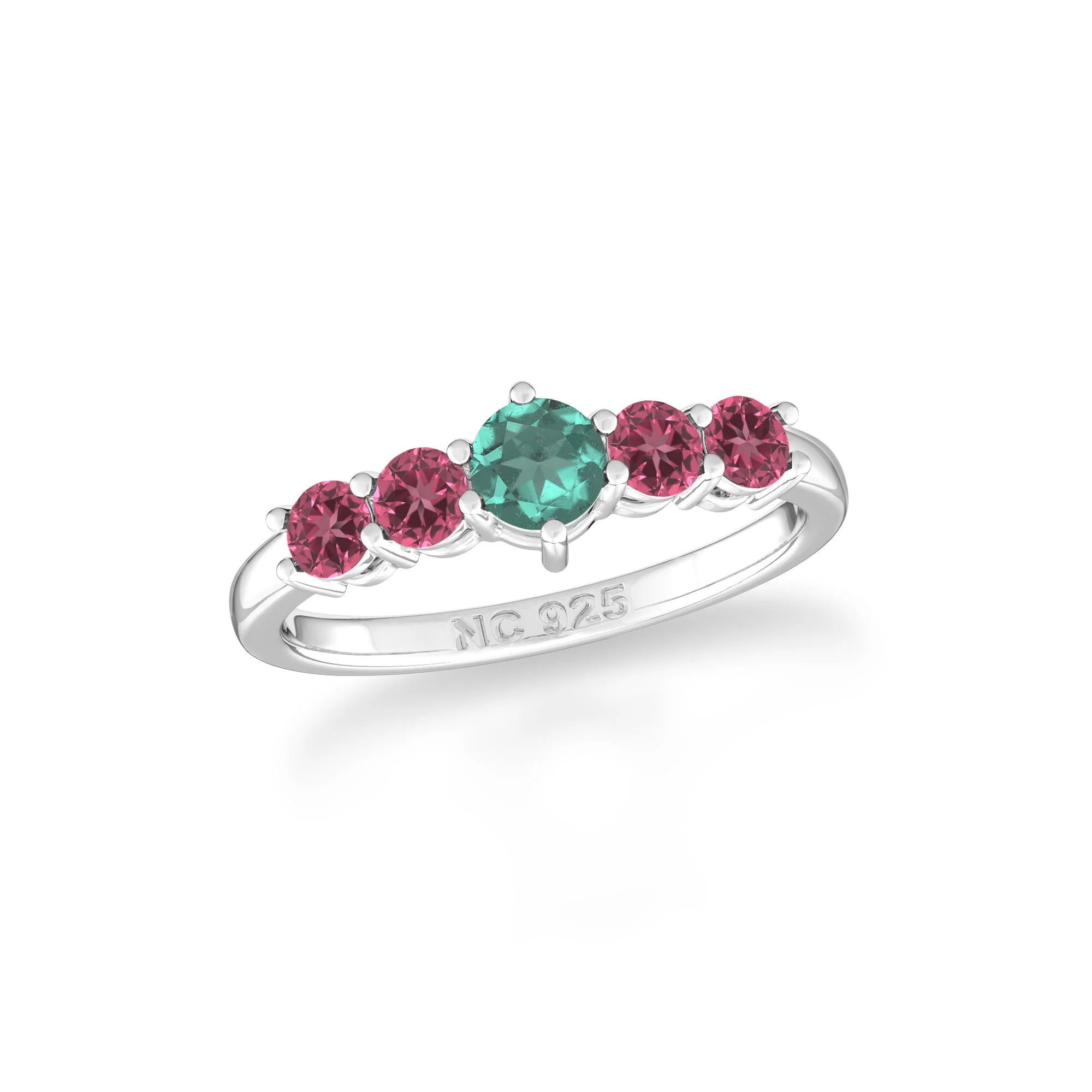 natural green tourmaline rings