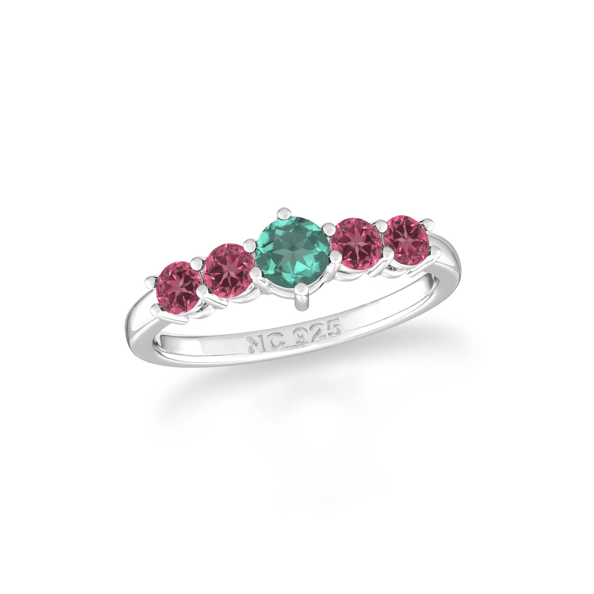 natural green tourmaline rings