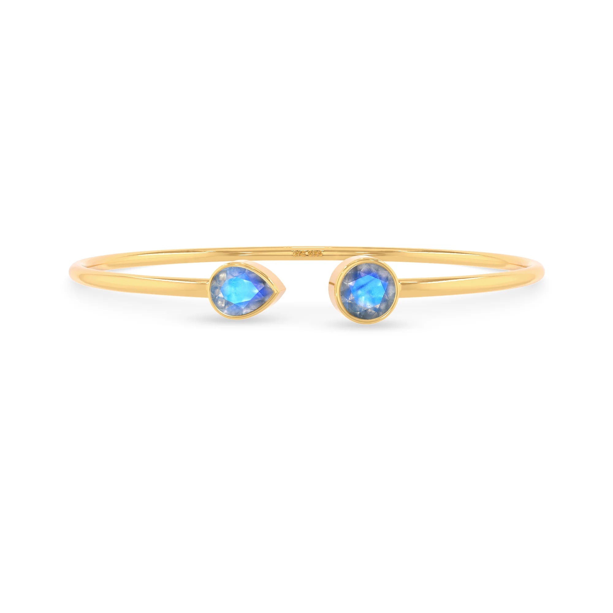labradorite cut bracelet