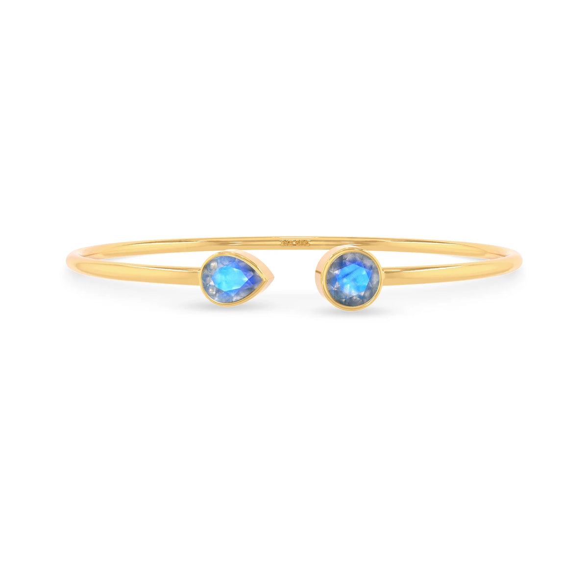 labradorite cut bracelet