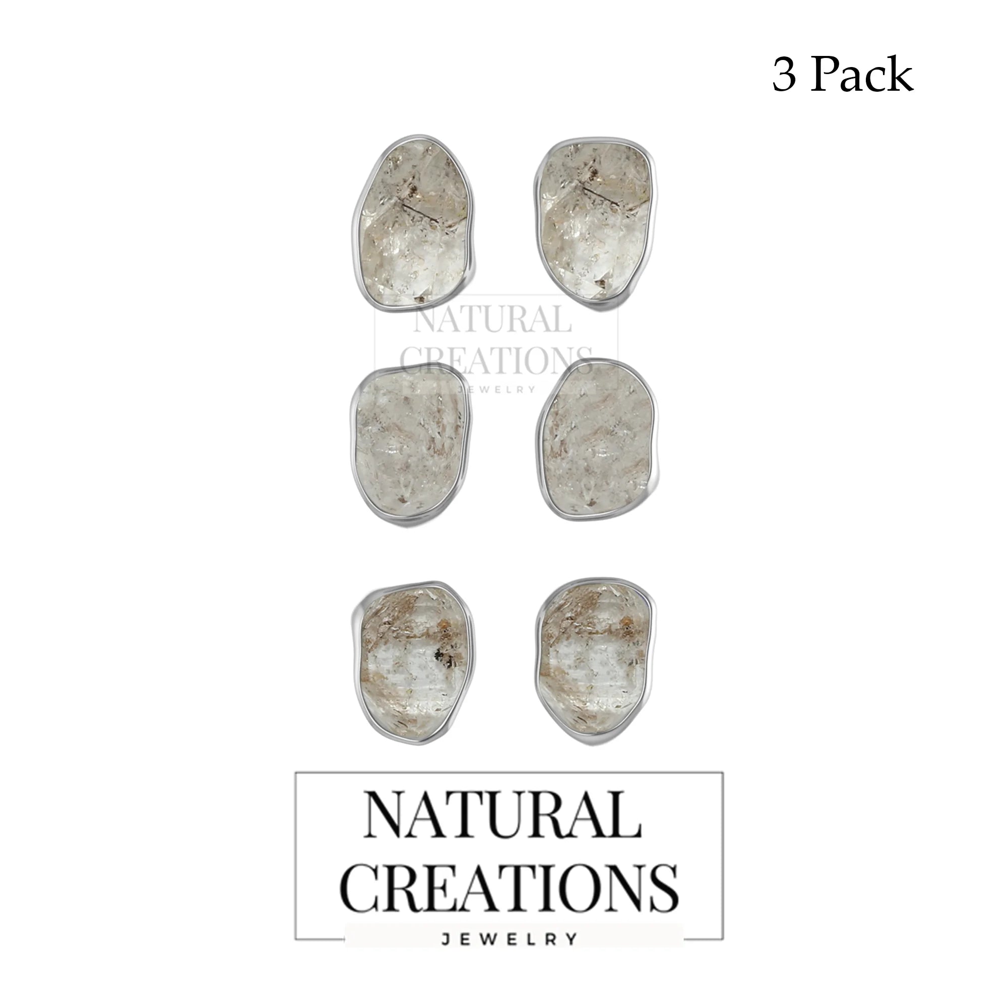 petroleum quartz earrings 