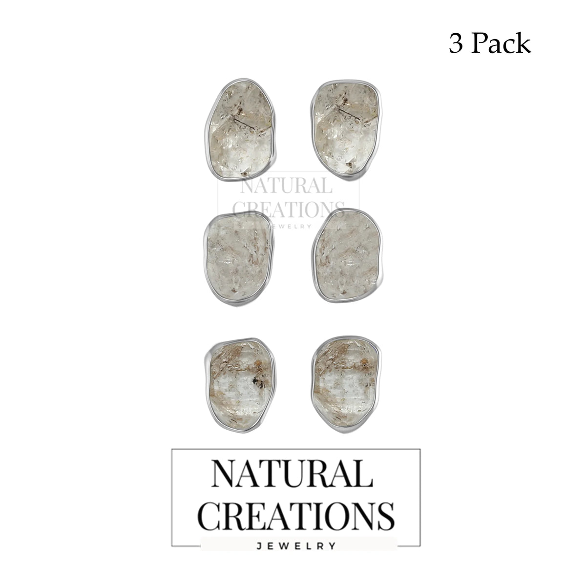 petroleum quartz earrings 