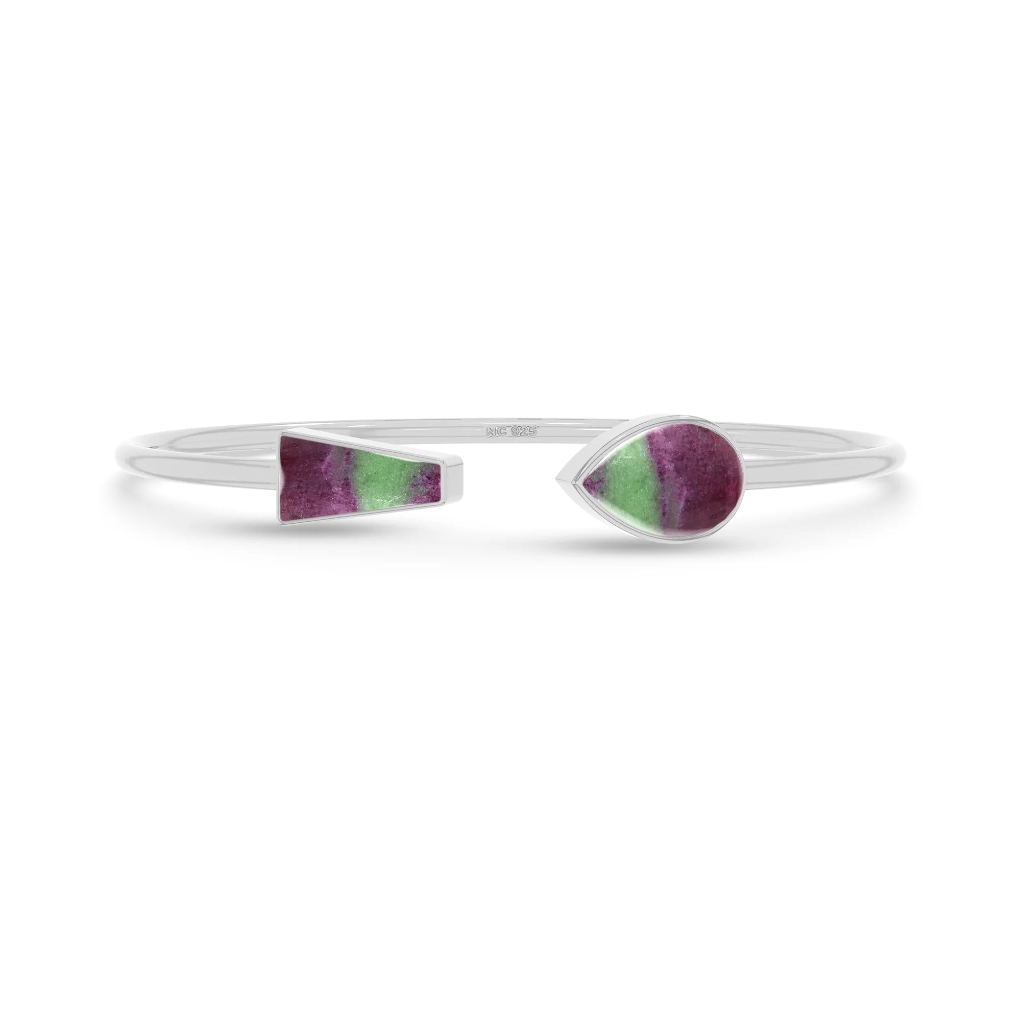 ruby zoisite cab bracelet
