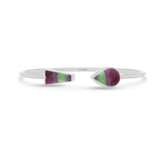 ruby zoisite cab bracelet
