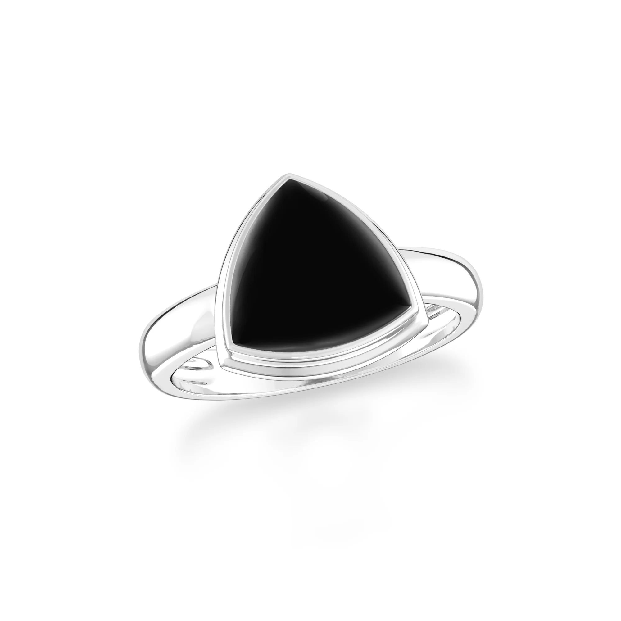 black-onyx bezel-set ring