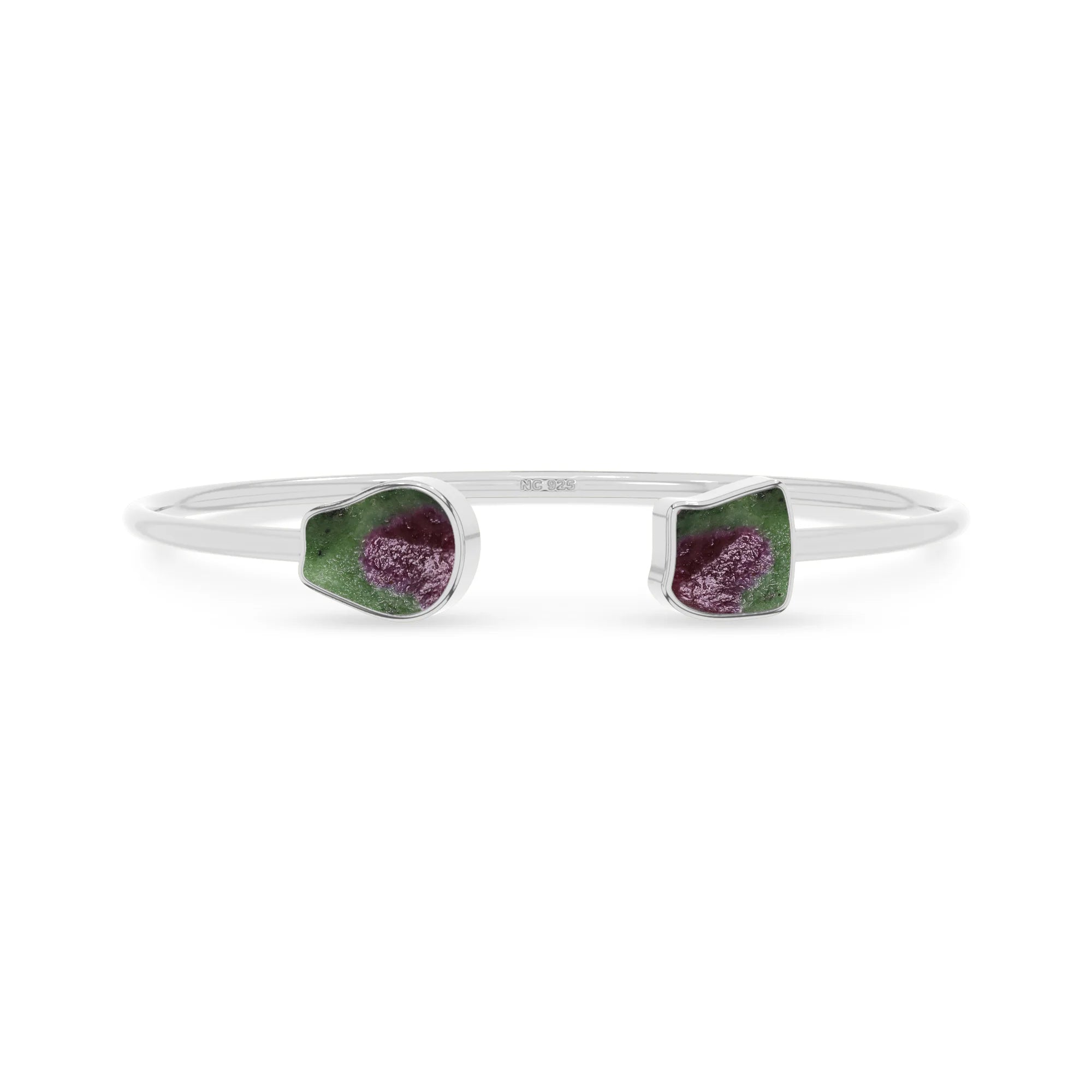 ruby zoisite twister bracelet