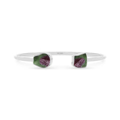 ruby zoisite twister bracelet