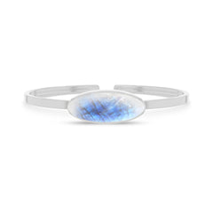 rainbow moonstone rough bracelet