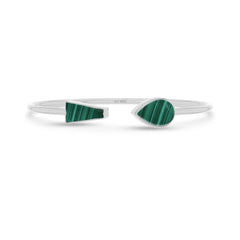 malachite cab bracelet