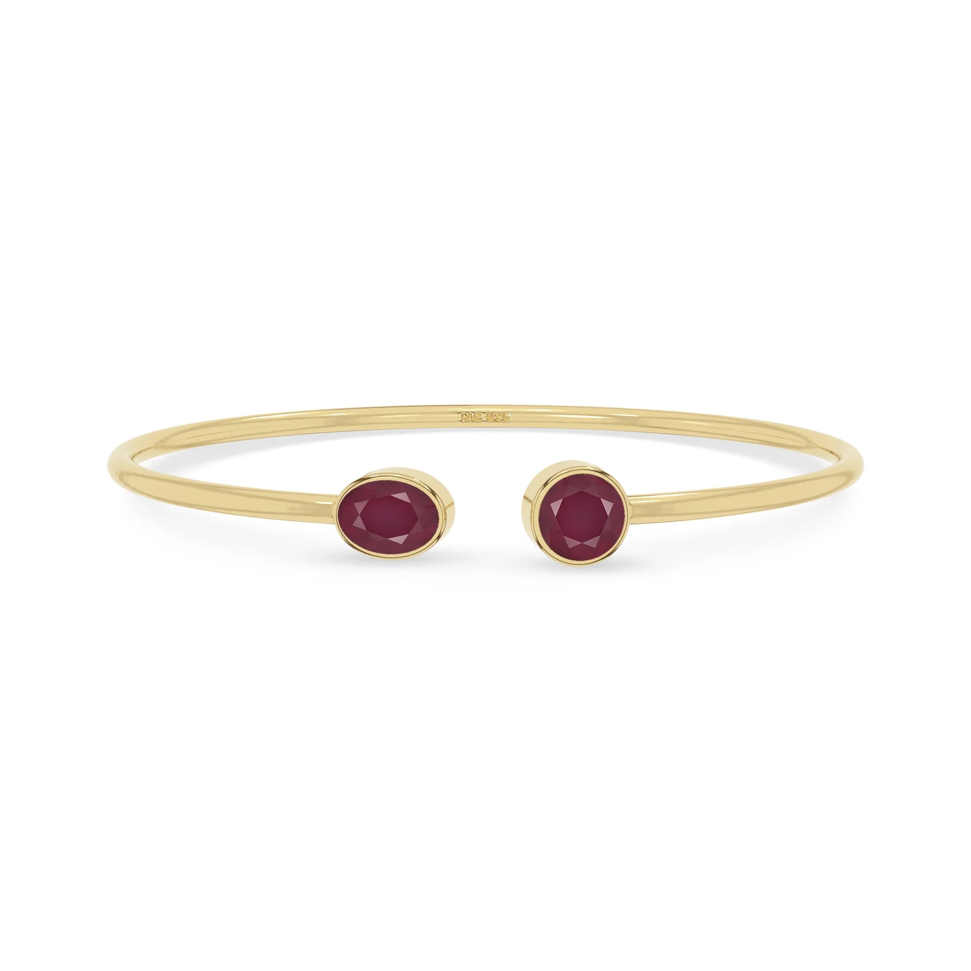 ruby cut bracelet