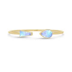 purple moonstone cab bracelet