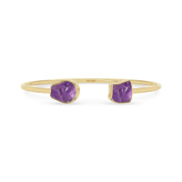 amethyst twister bracelet