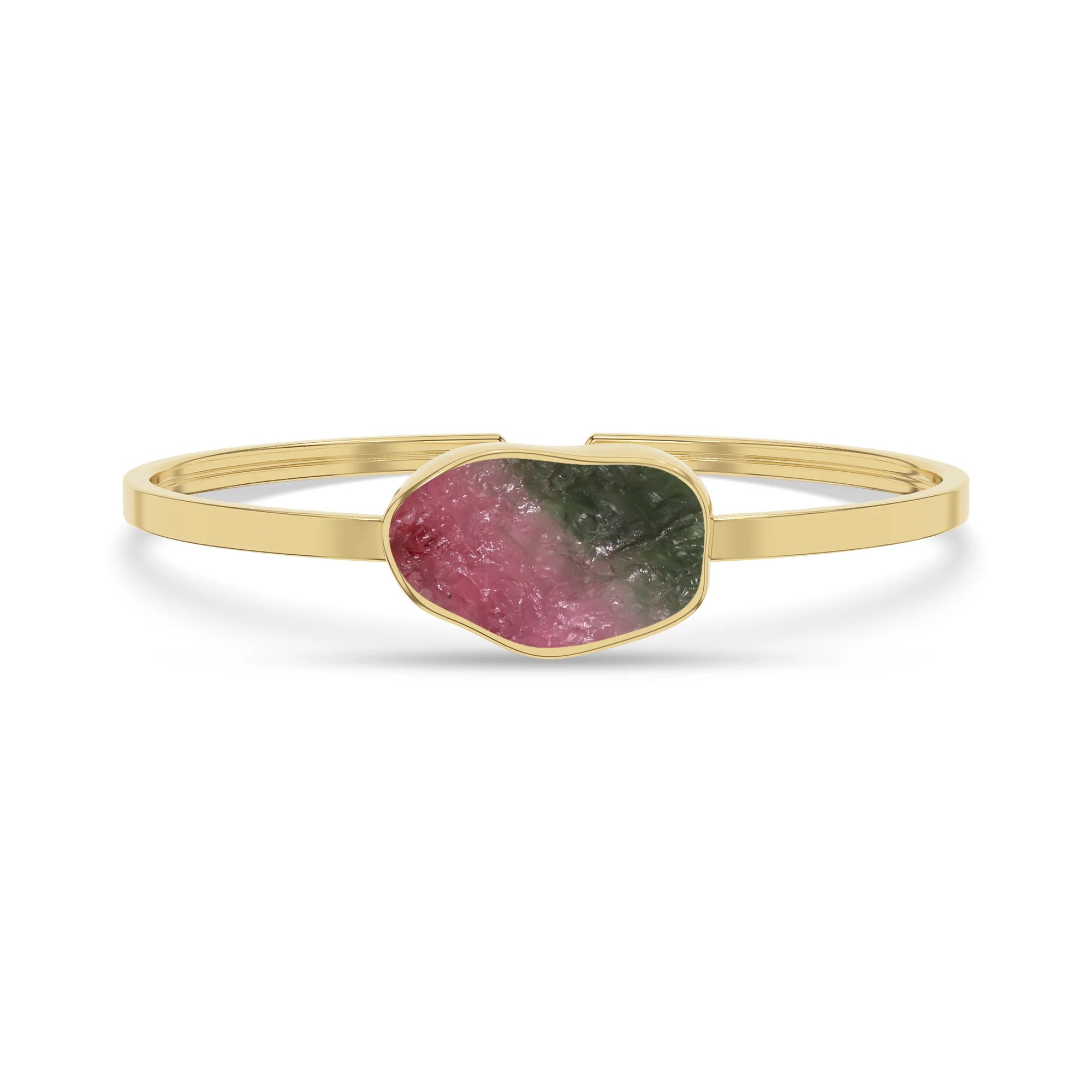 morganite rough bracelet