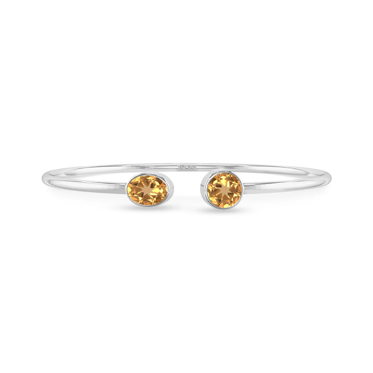 citrine cut bracelet