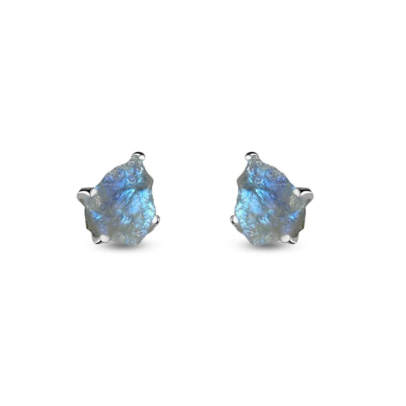 rainbow moonstone earrings 