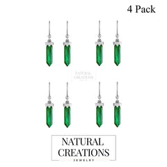 malachite earrings 