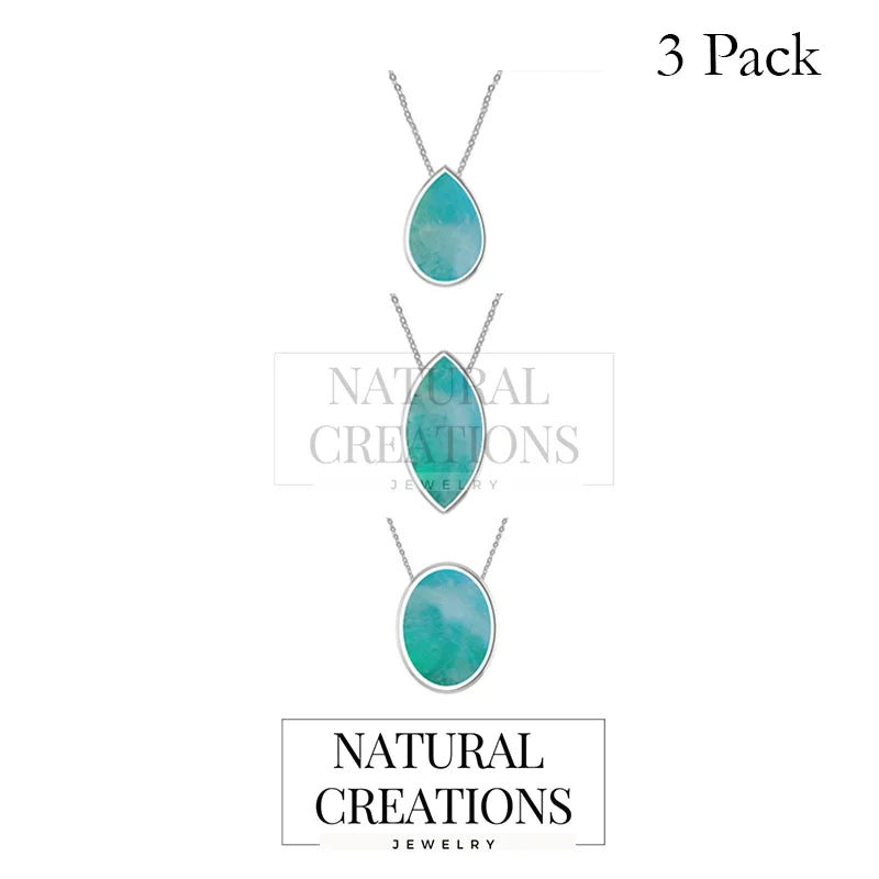 green moonstone pendant