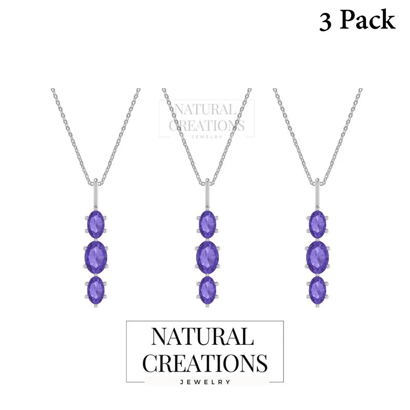 iolite pendant