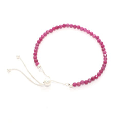ruby cut bracelet