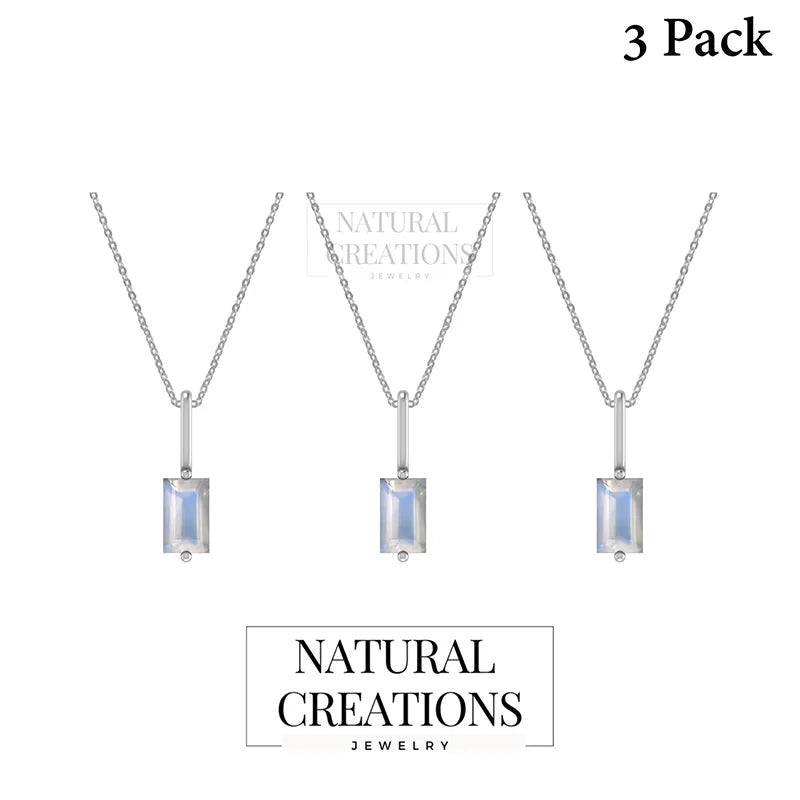 rainbow moonstone pendant