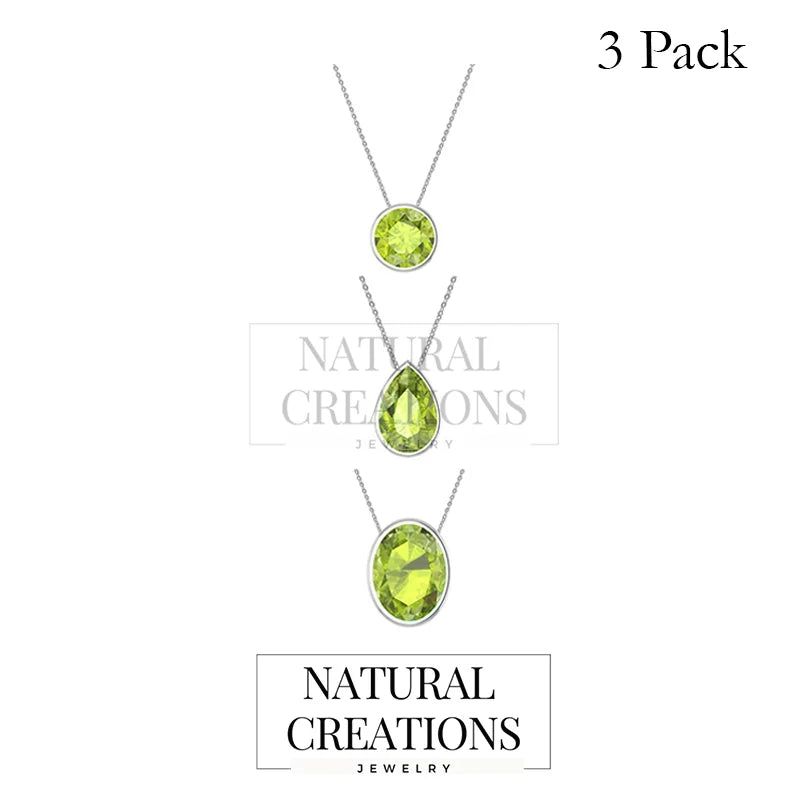 peridot pendant